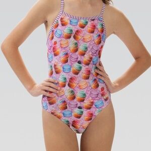 Uglies By Dolfin - Training Swimsuit V2 Back Bon Appetit - Women's Size 36